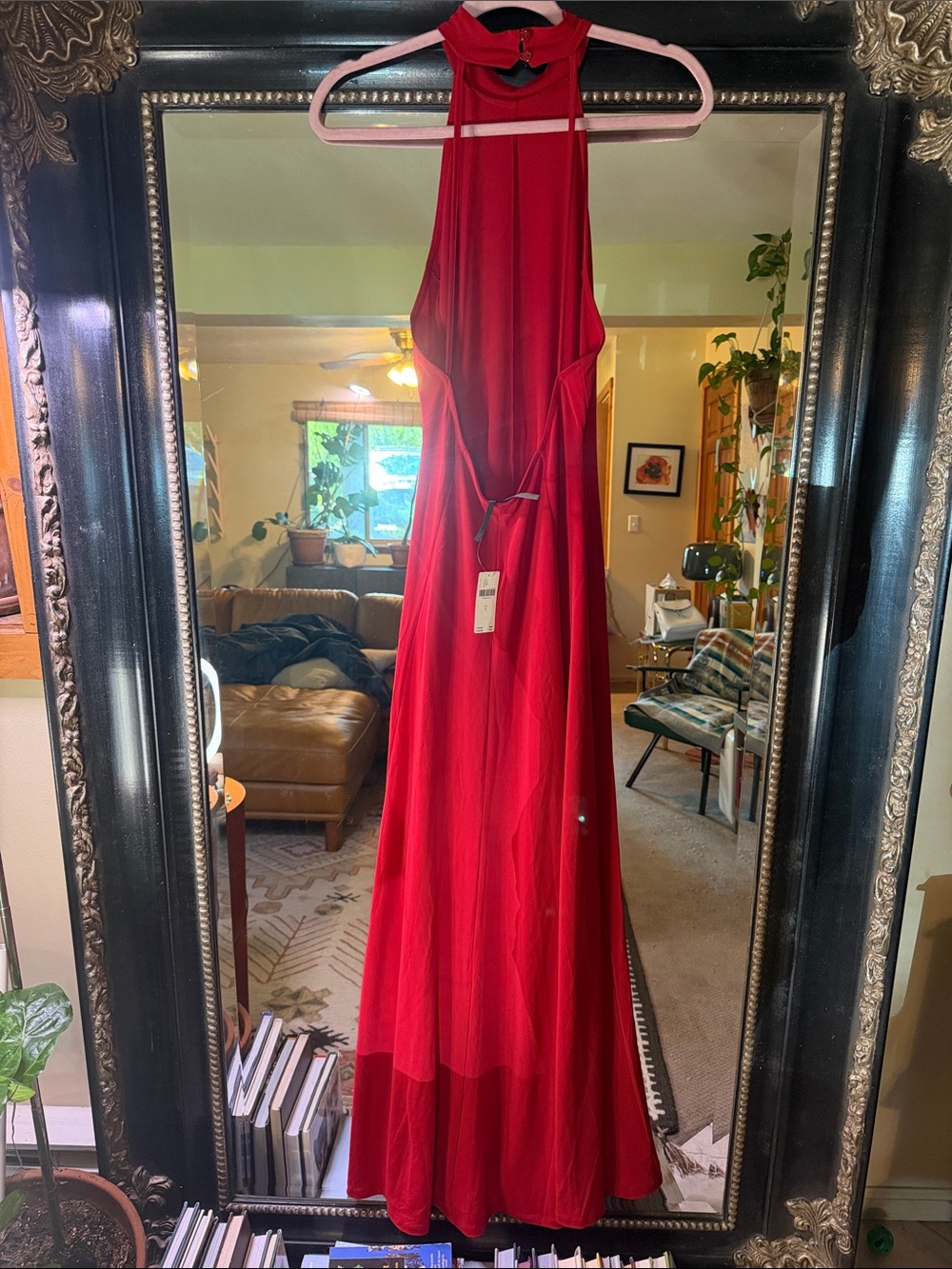NWT Anthropologie Halter Open Back Maxi S - Picture 5 of 7